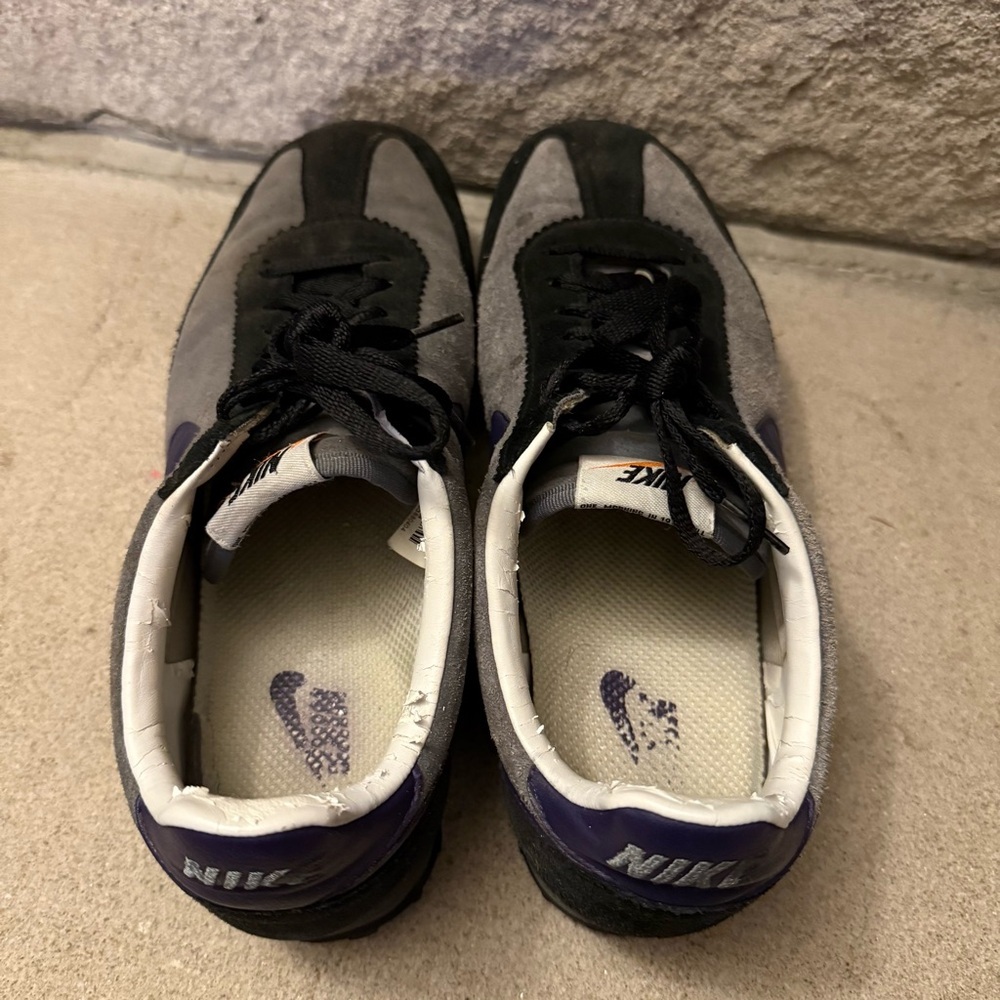 Nike Oregon Waffle Retro Sneakers 2008 Gray Black Purple Rare Vintage Men’s - Picture 4 of 10